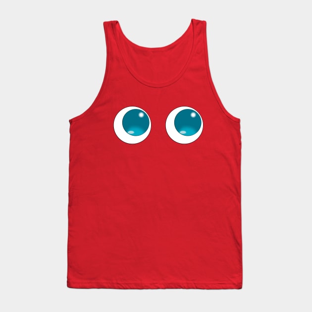 Balloon Eyes Tank Top by NatalieTotoro